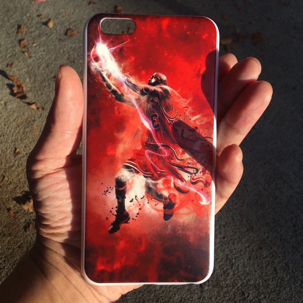 i6+/6s+ NBA Legend Bulls 23 MJ hard case